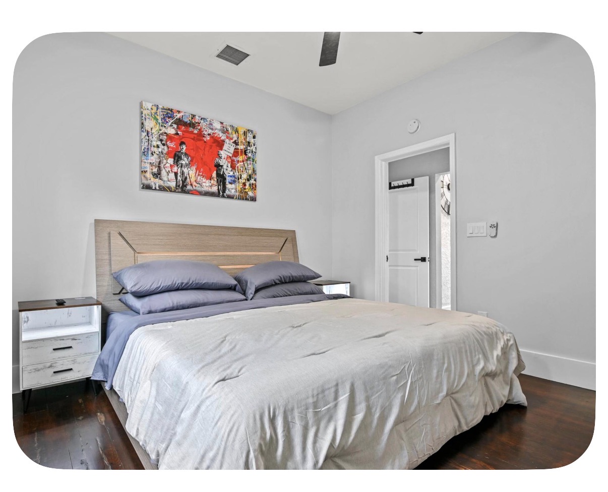 Vacation rental bedroom